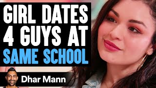 GIRL DATES 4 Guys At SAME SCHOOL  Dhar Mann Studios [upl. by Yelsnya16]