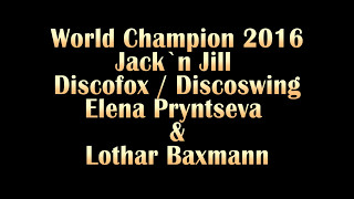 Weltmeisterschaft DiscofoxDiscoswing Jackn Jill 2016 Siegertanz [upl. by Zorana233]