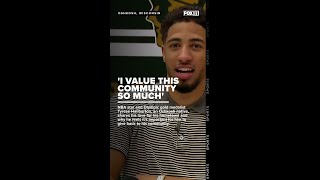 NBAs Tyrese Haliburton on what his hometown means to him [upl. by Christianity]