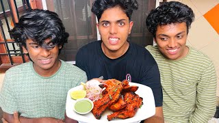 HOMEMADE TANDOORI CHICKEN😂 food wetalks ffkyc [upl. by Hutner]