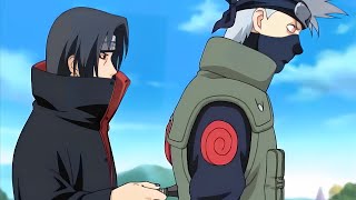 primera aparición de los akatsuki  kakashi Vs itachi uchiha  en español latino [upl. by Atsilac]