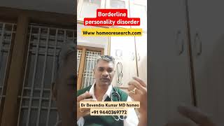 Borderline personality disorder homeopathy [upl. by Jd]