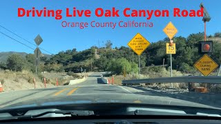 Scenic Drive of Live Oak Canyon Road Orange County California [upl. by Socram636]