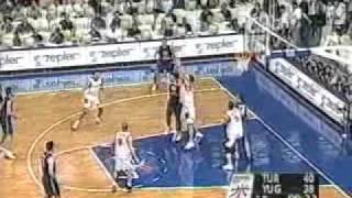 Eurobasket 2001 Final  Yugoslavia vs Turkey 7869 [upl. by Adnilrem]