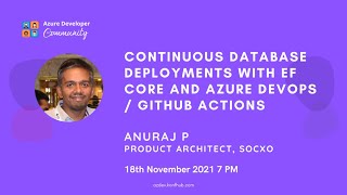 Continuous database deployments with EF Core and Azure DevOps  GitHub Actions [upl. by Rudolph]