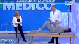 Il mio medico  Gli esercizi per la lombalgia [upl. by Ledarf608]