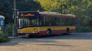 170 MZA Warszawa  Przejazd SU12 III 1833 na linii 170 ➡️Elsnerów [upl. by Ardnoid]