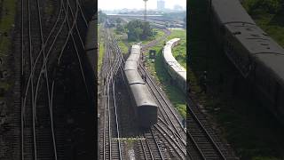 Surma Mail train arriving at Dhaka Railway Station [upl. by Gine]