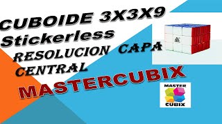 Cuboide 3x3x9 capa central sin volteo [upl. by Nemlaz760]