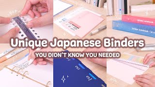 6 Unique Japanese Binders You Didnt Know You Needed 📒 [upl. by Oinota]