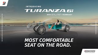 Your Most Comfortable Seat on the Road  Introducing Bridgestone Turanza 6i  20 Second Video [upl. by Tanny]