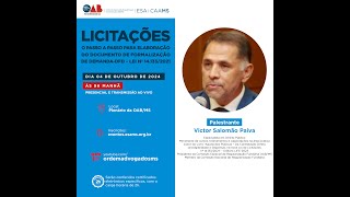 Licitações Elaboração do Documento de Formalização de DemandaDFD  Lei Nº141332021 [upl. by Roberts493]