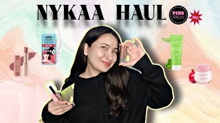 Nykaa haul sale 2024🛍️  reviews affordable  makeupskin care  dot amp key Swiss beautymars etc [upl. by Nahem]