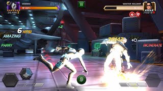 7 Star Rank 3 Domino Gameplay  Marvel contest of champions [upl. by Noiramaj802]