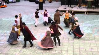 Belgian folk dance De Loere [upl. by Anelrad]