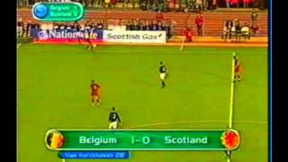 2001 September 5 Belgium 2Scotland 0 World Cup Qualifieravi [upl. by Mauer]