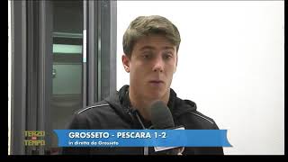 Grosseto  Pescara 12 Serena quotAbbiamo fatto meglio nella ripresa Pescara con tanta qualitàquot [upl. by Armbrecht]