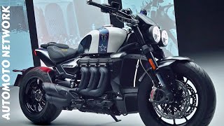 Triumph Rocket 3 Evel Knievel Limited Editions A Tribute to the Original Daredevil [upl. by Nan758]