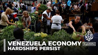 Venezuela grapples with economic hardships despite drop in inflation amp lifted sanctions [upl. by Nalra]