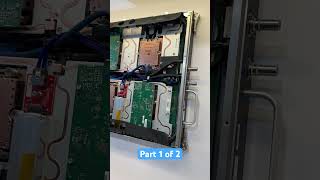 The HPE Cray EX4000 with its blades and switching closed loop cooling system Part 1 of 2 [upl. by Ameehs]