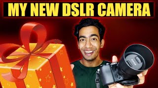 My New Dslr Camera From Youtube Money [upl. by Esydnac282]