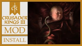 How To Install A Crusader Kings 3 Mod Manually [upl. by Aryas]