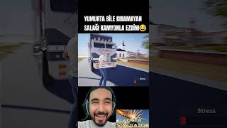 YUMURTA BİLE KIRAMAYAN SALAĞI KAMYONLA EZDİM😂 komik roleplay gtav gta5mods losersimulator VOL 2 [upl. by Fuhrman]