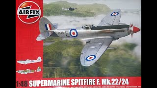 148 Airfix Spitfire Mk 22 [upl. by Erdah]