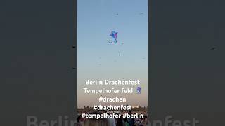 Berlin Drachenfest Tempelhofer feld 🪁drachen drachenfest tempelhofer berlin shorts [upl. by Yaral]