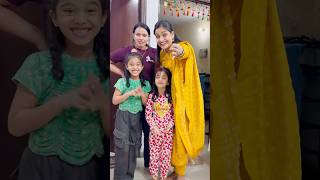 Prisha or Amaira mili motu patlu se😍🥳 prishaandmom thegeetagurjar viralvideo trending shorts [upl. by Gitel258]