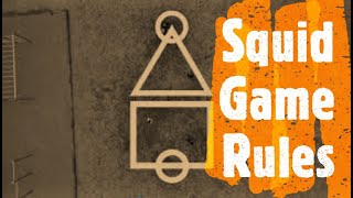 Squid Game Rules Childrens game rules explained English Dubbed [upl. by Carnay]