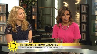 Spelexperten Fenjima drabbades av männens hat mot kvinnliga gamers  Nyhetsmorgon TV4 [upl. by Dnomhcir204]