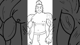 Mirio instant muscle growth animation [upl. by Weaver669]