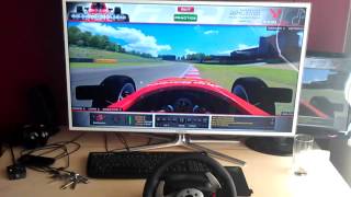 Iracing on 42 inch TV [upl. by Kristen]