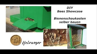 Bienen  Bienenschaukasten  Selber bauen  DIY  Helmchen [upl. by Salb]