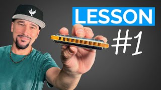 Beginner Harmonica Lesson 1 Your Very First Lesson [upl. by Estel]