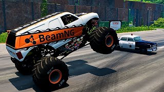 Unbelievable RockCrushing Monster Truck Freestyle Show 🚗🔥 [upl. by Ahseinat]