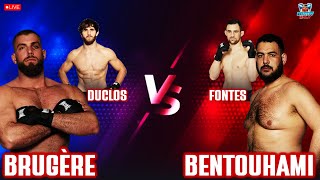 🔴MMA Showdown Liam Brugère Vs Ayoub Benthouhami  Duclos Vs Fontes mma hexogone [upl. by Ecnesse132]