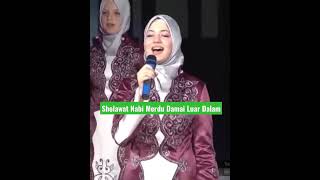 Shorts Sholawat Nabi Merdu Damai Luar Dalam Eastern Nasheed Naat selma bekteshi [upl. by Sabino]