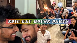 CRAZY Night For Gay Indian Couple 🥵 🌈Housewarming Party DRAMA turned EPIC 🔥 [upl. by Malti]