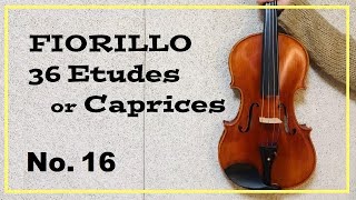 Etude ChallengeFIORILLO 36 Etudes or Caprices No16 [upl. by Neyuq]