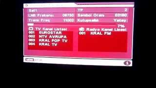 TÜRKSAT 4A UYDU VE KANAL ARAMA SESLİ ANLATIM [upl. by Glantz]