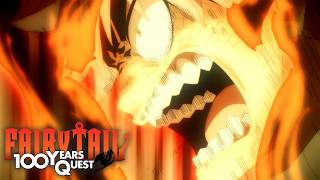 Natsu Consumes The Flames of Igneel  Fairy Tail 100 Years Quest [upl. by Uoliram51]