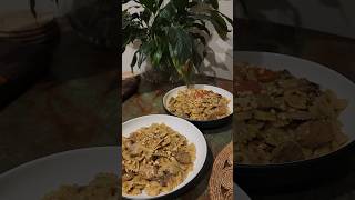 Simple pesto pasta dinner indonesian australia food cooking [upl. by Ispep]