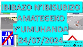 a 🚨🚨🚨♨️♨️Le 24072024 IBIBAZO NIBISUBIZOAMATEGEKO YUMUHANDA 🚋TSINDIRA PROVISOIRE BYOROSHYE🚨🚨🚨 [upl. by Harsho]