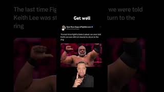 Keith Lee still not cleared aew nxt wwe aewtnt aewdyanmite aewcollision wwenxt texas [upl. by Annoyk]