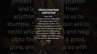 PRAYER FOR PROTECTION FROM TEMPTATION [upl. by Bobbi]