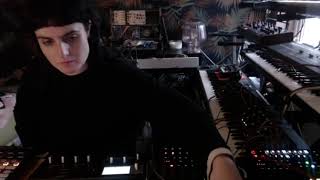 Full set Ambient to Techno  Digitakt Digitone Vermona perFOURma Moog mother 32 Moog DFAM [upl. by Ultima]