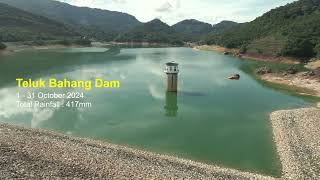 PBAPP  Teluk Bahang Dam Timelapse October 2024 [upl. by Acnayb]