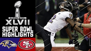 Super Bowl XLVII Recap Ravens vs 49ers  NFL [upl. by Ynnel]